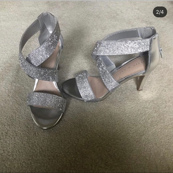 Rhinestone heels - Picture 2 of 4